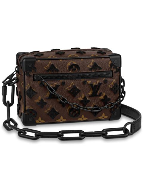 Louis Vuitton Mini Soft Trunk Monogram Tuffetage Black