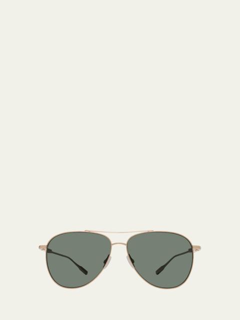 Trask Polarized Titanium Aviator Sunglasses