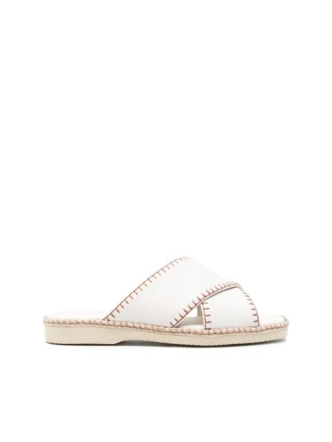 H660 leather sandals