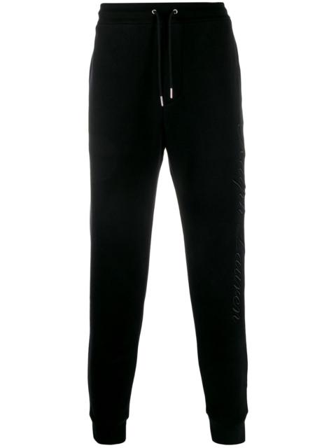 tapered jogging trousers