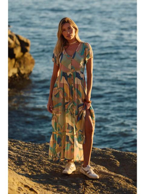 Zygrid Butterfly Midi Dress