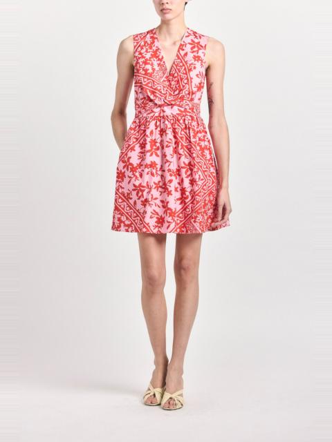 NULLA TWIST FRONT MINI DRESS