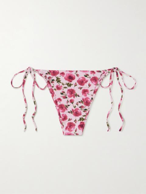 Floral-print Bikini Briefs