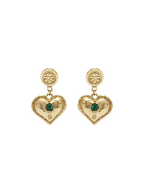 Jem Heart Drop Earrings