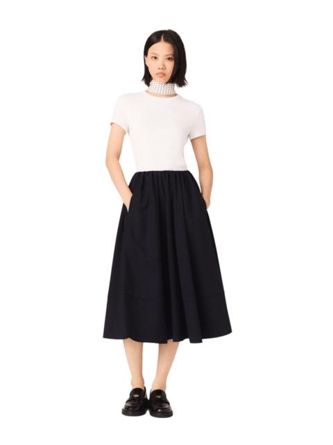 maje Cotton T-shirt in White at Nordstrom