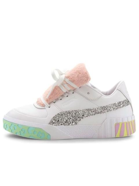 (WMNS) PUMA Cali Fur x Sophia Webster 'White Pink' 370119-01