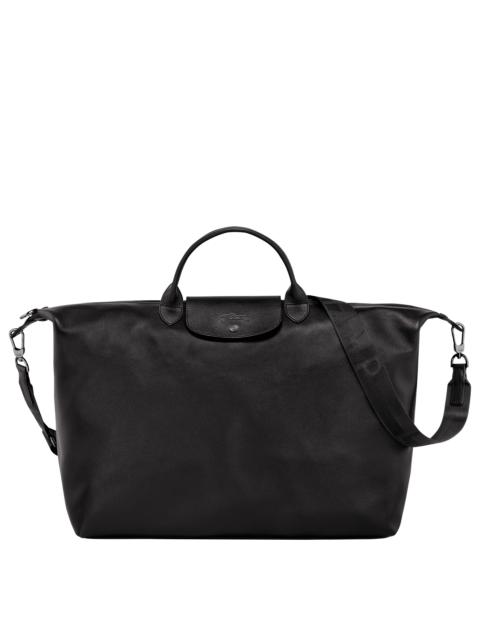 Le Pliage Xtra L Travel bag Black - Leather