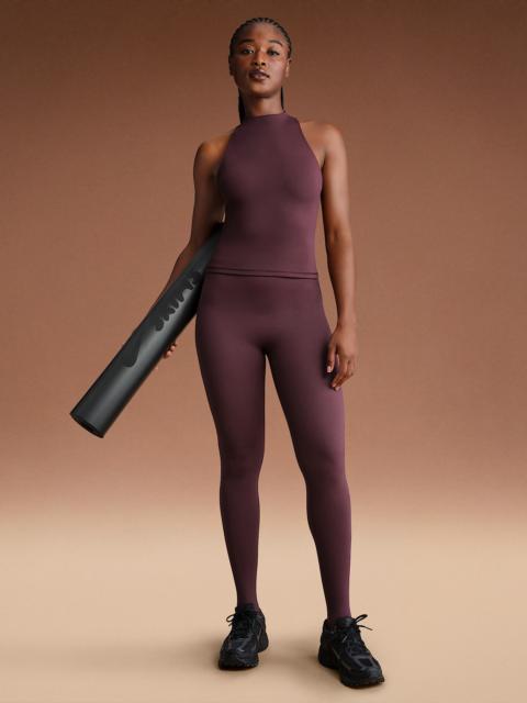 NikeSKIMS Matte Women's High-Waisted Footsie Grip Leggings