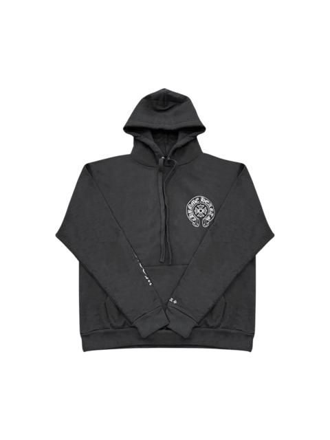 Chrome Hearts Silver Glitter Hoodie 'Black'