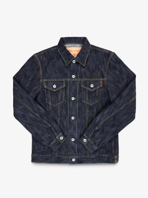 16OZ SLUBBY SELVEDGE DENIM TYPE III JACKET - INDIGO