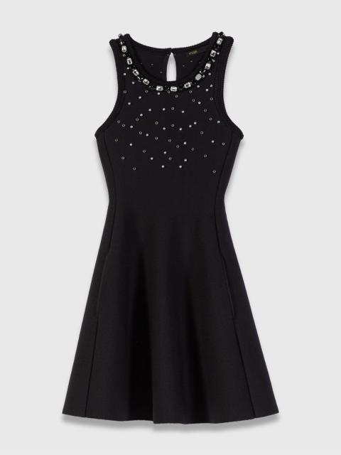 Jewelled skater dress