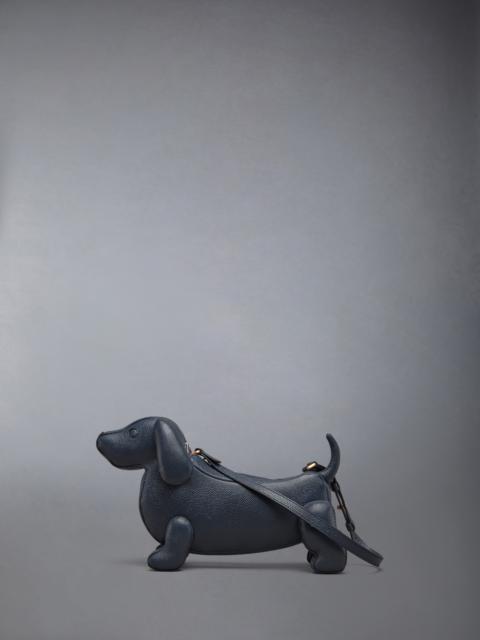 PEBBLE GRAIN HECTOR BAGUETTE BAG