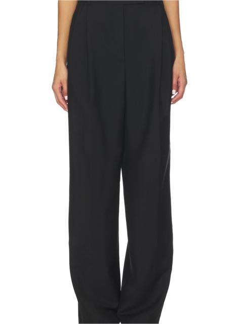 Mid-Waist Tailored Trousers