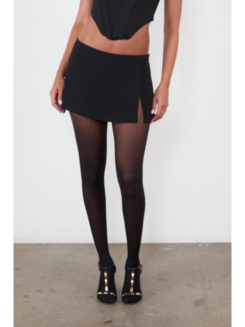 MICRO MINI SKIRT - BLACK