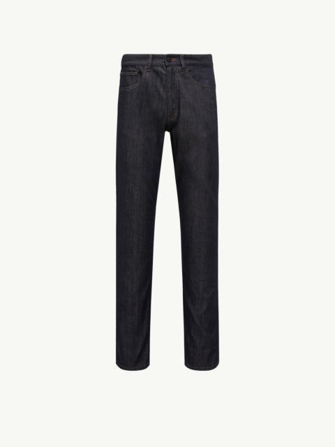 Straight Leg Denim Jeans