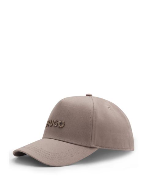 EMBROIDERED-LOGO CAP IN COTTON TWILL