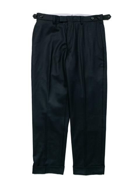 Ivy Trousers Ankle-Cut Flannel Navy
