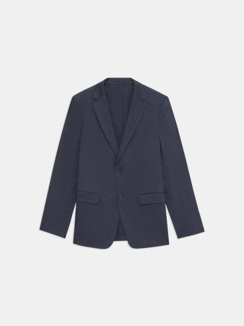 Unstructured Blazer in Stretch Linen