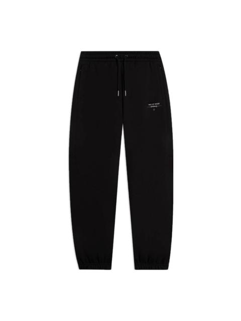 Li-Ning Way Of Wade Graphic Sweatpants 'Black' AKLSC23-1