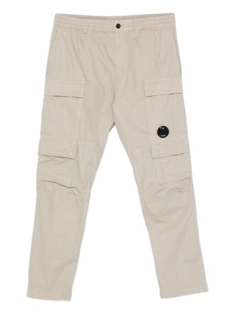 multiple-pocket cargo trousers
