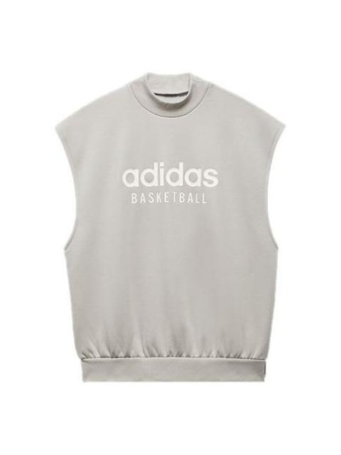 adidas Basketball Tank Top 'Grey' IA3445