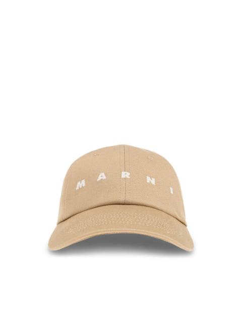 logo-embroidered baseball cap