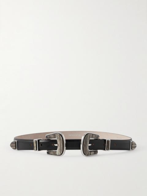 Travertine Leather Belt