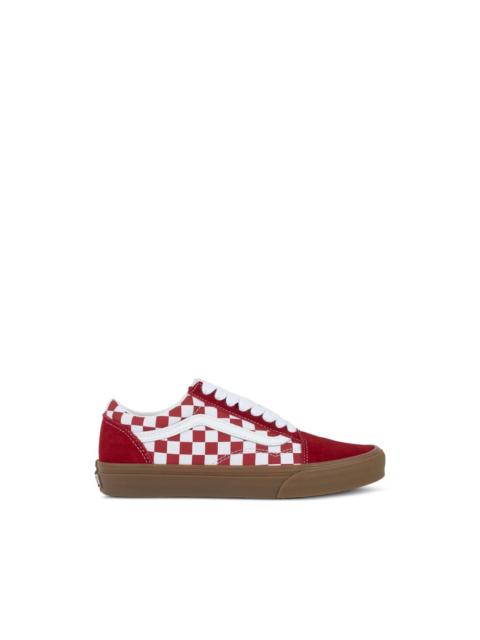 Old Skool check-pattern sneakers