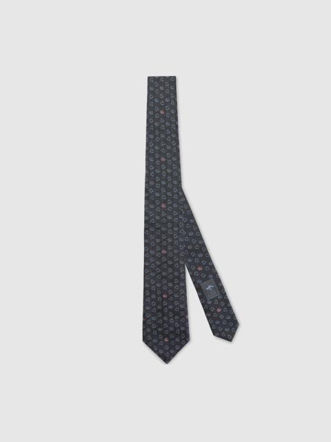 Silk jacquard tie