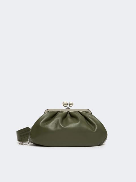 Medium sheepskin Pasticcino Bag - DARK GREEN