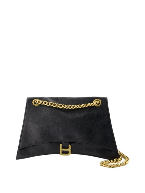 Balenciaga Black Calfskin Crush Chain M Shoulder Bag, Never Carried (Authentic
Pre-Loved)