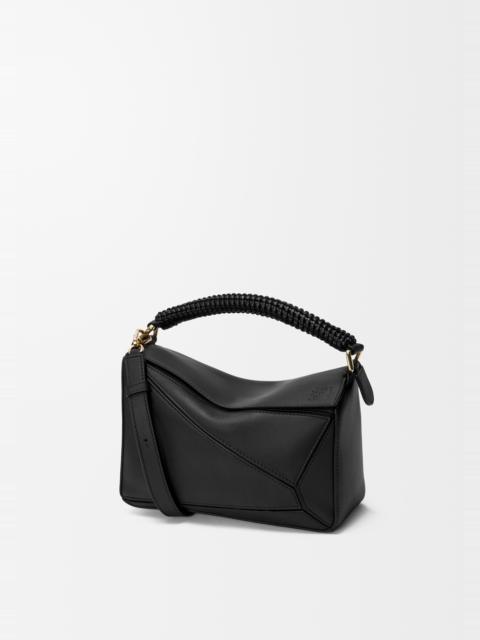 Small Puzzle bag in smooth calfskin and nappa lambskin
