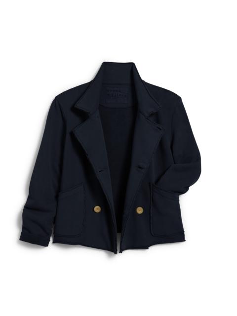 Cropped Sweatshirt Peacoat