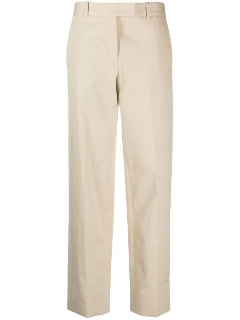 straight-leg cut trousers