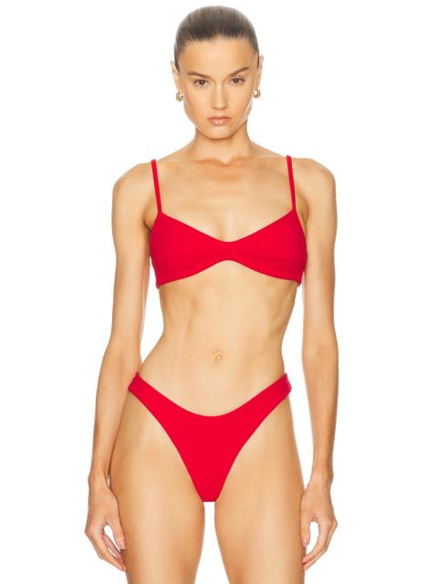 Crepe Monica Bikini Top