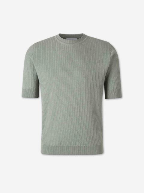 LINEN KNIT T-SHIRT