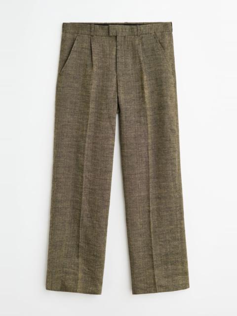 Slack Trouser Deep Husk Soft Grain Weave