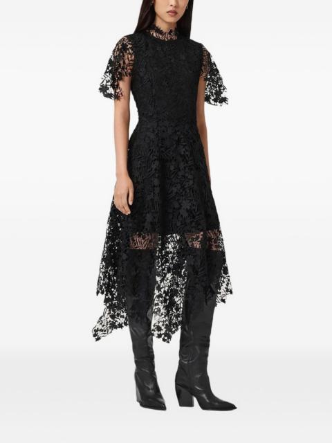 Saege lace midi dress