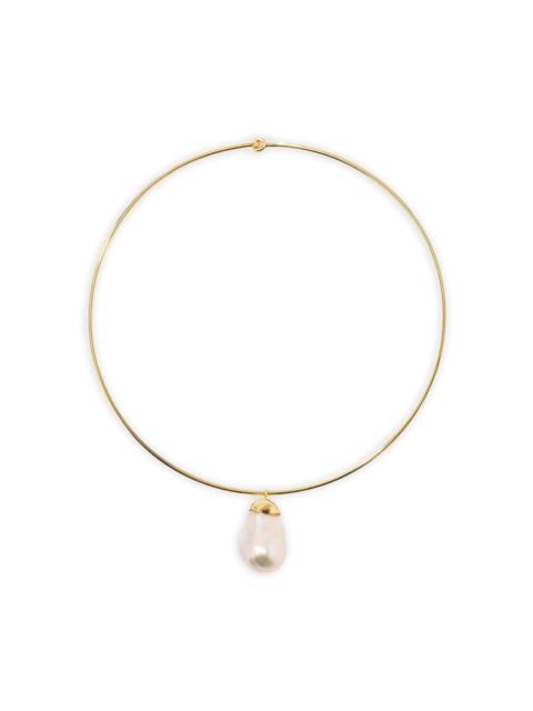 Best lady baroque-pearl choker necklace