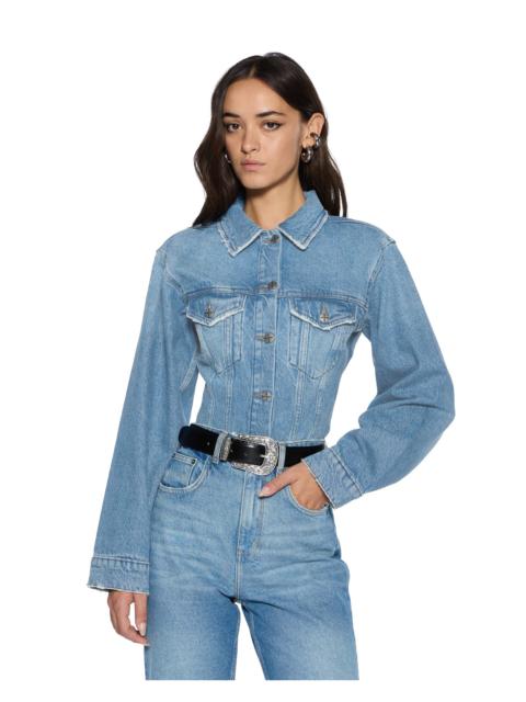 CINCHED JACKET CROP TRU VINTAGE