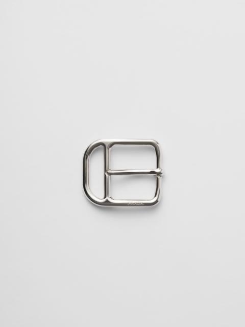 Metal belt buckle
