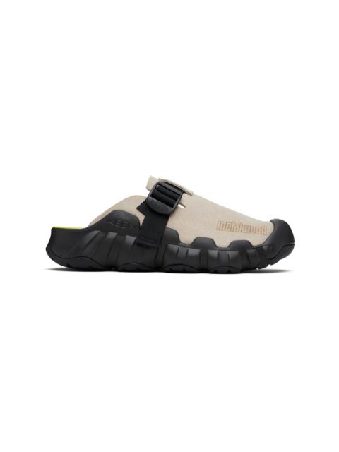 Taupe & Black KEEN Edition Hyperport Leather Clogs