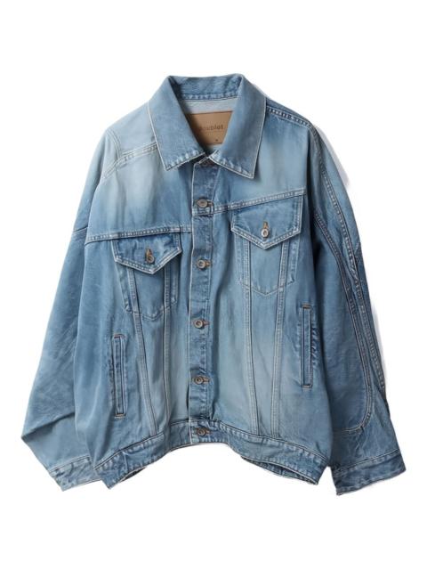 asymmetric denim jacket