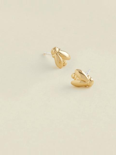 Demi-Fine Bee Stud Earrings