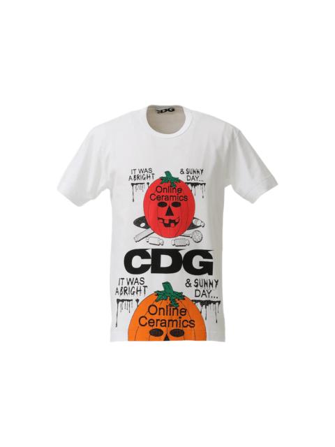 CDG x Online Ceramics T-Shirt 2 White