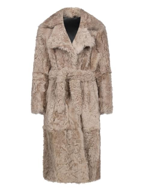 shearling coat