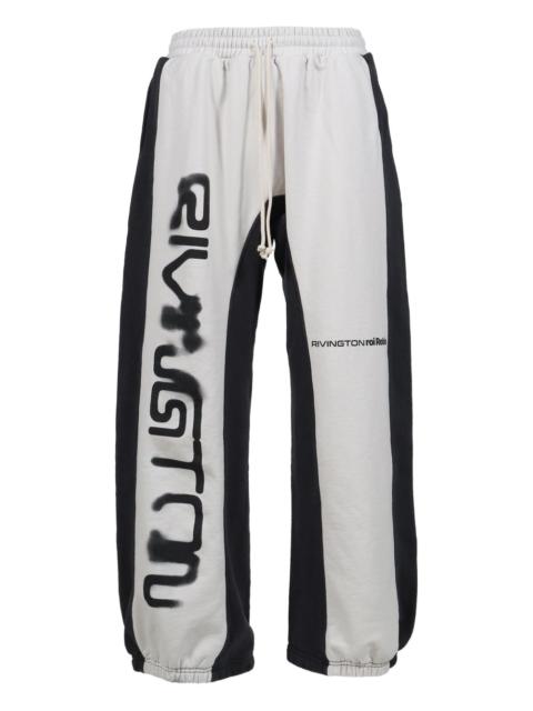 panelled track pants