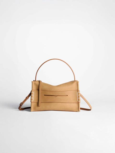 SMALL LOAFER BAG IN GOLD