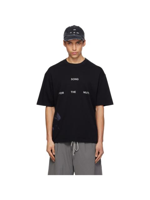 Black Logo Oversized T-shirt