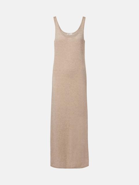 Nareen knitted cashmere maxi dress